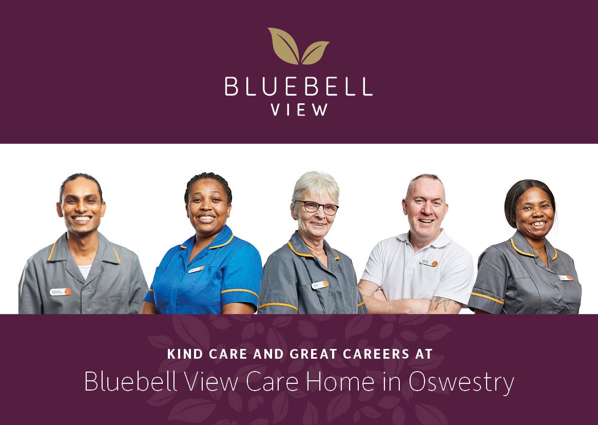 Bluebell View Care Home, Oswestry by HC-One nursing jobs, care jobs, clinical & healthcare jobs and careers information by Nurses.co.uk